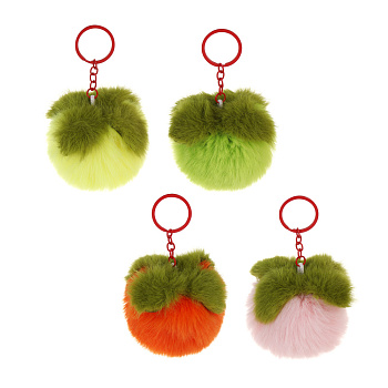 Подвеска мягкая "Фруктя", полиэстер, иск. мех, металл, тм ИГРОЛЕНД, 1811-46