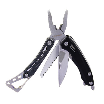 Инструмент многофункциональный тм ЕРМАК, 8 функций, 12,5см, нерж.сталь