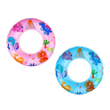 Круг надувной, тм BY SPORT, 53 см, ПВХ 0.18 мм, 2 цвета