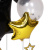 Набор воздушных шаров тм Fntastic 6 шт с подставкой, фольга, пластик, картон, "Happy Birthday", черн Набор воздушных шаров тм Fntastic 6 шт с подставкой, фольга, пластик, картон, "Happy Birthday", черн