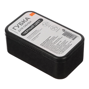 ФУКС Губка силиконовая для блеска черная