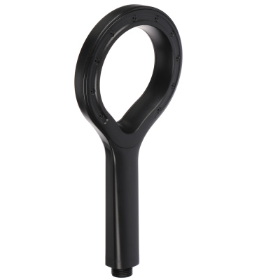 Лейка для душа, 1 режим, 120мм, черный