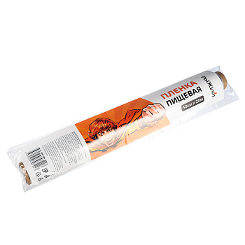 Пленка пищевая тм РЫЖИЙ, 30см x 20м, полиэтилен, 6мкм