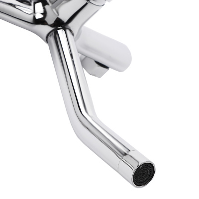 СоюзКран Душевая система со смесителем (кер. картридж 35мм, цинк), верхний душ 1 режим, ручной 3 реж