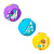 BESTWAY Пляжный мяч GROOVE 'N SPLASH, 51см, 31036