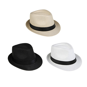 Шляпа денди, р.58, тм GALANTE, 100% целлюлоза, разноцветная, #2