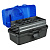 AZOR FISHING Ящик рыболова трехполочный, 45x22,x24см, пластик, синий (MB-PL-07_2)