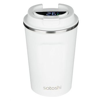 SATOSHI Термос-кружка с датчиком температуры 350мл, нерж.сталь 18/10