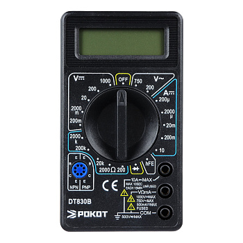 РОКОТ Мультиметр цифровой DT-830В