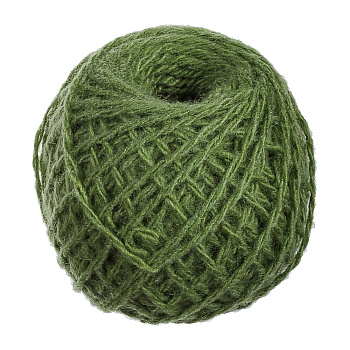 Пряжа в клубках акрил 100м/40-42 гр, цвет аспарагус