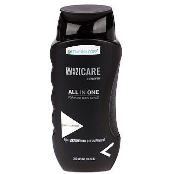 Шампунь-гель для душа мужской ТЫСЯЧА ОЗЁР FOR MEN с экстрактом водорослей, 250мл