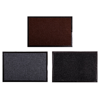 Коврик придверный тм VETTA Trine, иглопробивной, 40х60см, 550г/м2, 3 цвета