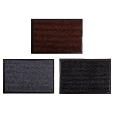 Коврик придверный тм VETTA Trine, иглопробивной, 40х60см, 550г/м2, 3 цвета
