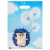 Пакет Летний Зайка/Ёжик-пакет вырубной, L 40х31см, 60 мкм, ламинат