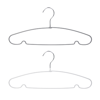 Вешалка для одежды тм VETTA, 40х19х0,32 см, металл, с ПВХ покрытием, 2 цвета