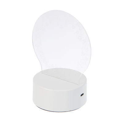 Светильник LED, 13x17x10 см, пластик, USB