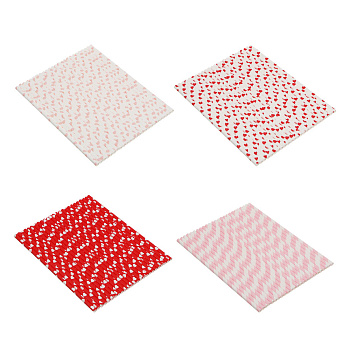 Набор трубочек для напитков тм Fntastic, 19,5 см, бумага, 25 шт, 4 дизайна