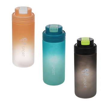 Бутылка для воды тм BY SPORT, 620мл, 20х7,5см, PC, PP, 3 цвета