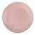 Тарелка подстановочная 26,7см, тм MILLIMI розовый, керамика