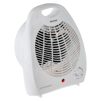 ЕРМАК Тепловентилятор ТВ-2000, 3 режима, 1000/2000Вт, защита от перегрева