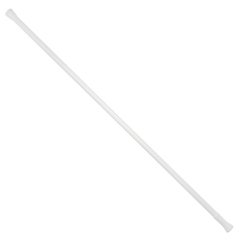 Карниз для шторы в ванную тм VETTA, 2м, телескопический, сталь, белый