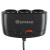 ЕРМАК Разветвитель прикуривателя, 3 выхода +1 USB, 60 W, 2.1А,12/24В, пластик