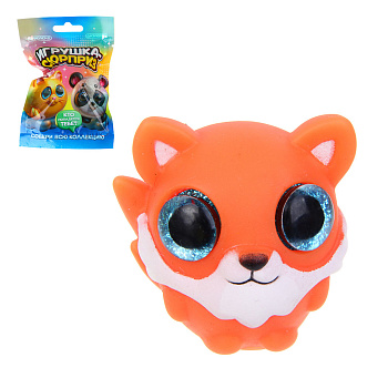 ИГРОЛЕНД Игрушка-сюрприз «Животные с блестящими глазками», PVC, 4,5см, 5 дизайнов
