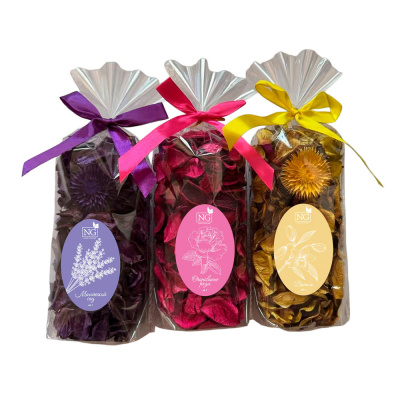 NEW GALAXY Ароматизатор Попурри, ваниль, магический сад, очарование розы