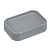 Мыльница тм VETTA Сидней, пластик, PP, серый, 11,4x7,3x2,8см
