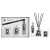 NEW GALAXY Набор Home ароматизатор-диффузор, спрей и свеча, 60, 30мл 50г wood sage,white flower,pear