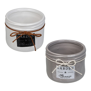 Кашпо тм INBLOOM, 8,5х10,5см, керамика