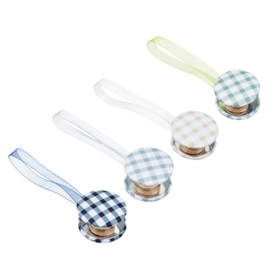 PROVANCE Подхват для штор магнитный 2-сторонний, "Клетка", 30см, d5см, 4 цвета