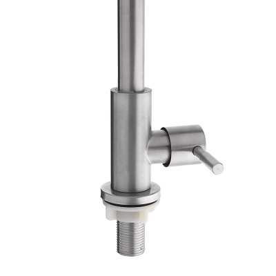 СоюзКран Кран для холодной воды, керам. картридж 25мм, нерж. сталь, SS06-R332