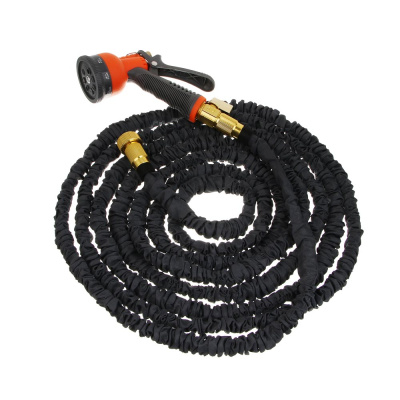 INBLOOM Шланг для полива растягивающийся, 15м, 8 реж., ТПЭ, полиэстер, алюминий, пластик