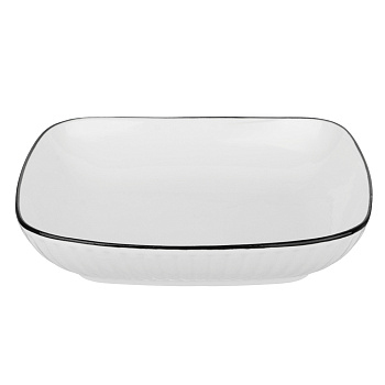 MILLIMI Соло Блюдо квадратное, 700мл, 19,5х4см, фарфор