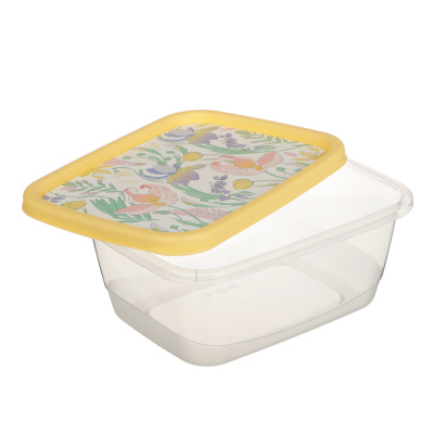 Ботаника Контейнер для продуктов прямоугольный 0,85л, пластик, 3 цвета