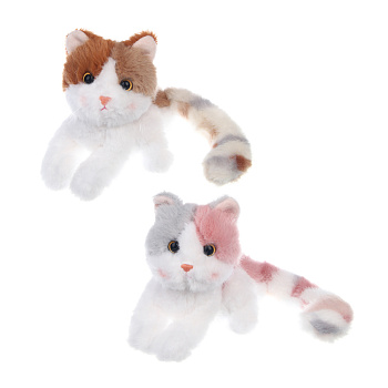 Игрушка мягкая "Котюня" полиэстер, ИГРОЛЕНД, 3+, 1811-31