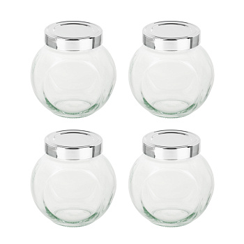 VETTA Набор банок для специй 4шт., 200мл, стекло