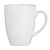 Кружка 350мл, фарфор, "Классик", белая