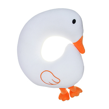 ЕРМАК Подушка на подголовник/дорожная подушка Гусь