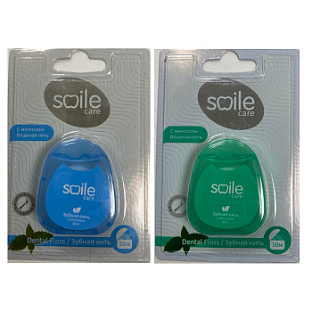 Зубная нить Smile Care, 50м