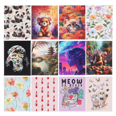 ЮНИLOOK Зеркало настольное, трансформер, картон, 13,5x17,2см, 12 цветов