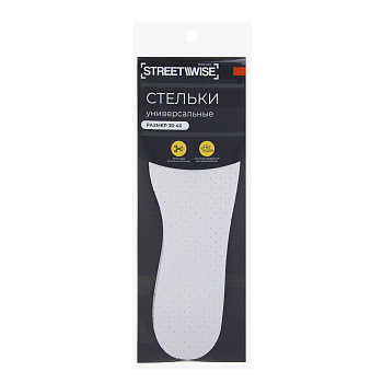 Cтельки универсальные тм STREETWISE, толщина 2,5 мм, латекс, п/э, р. 36-46