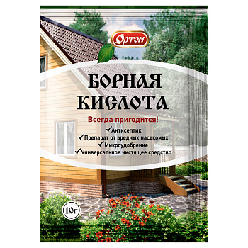 Борная кислота тм Ортон, 10г