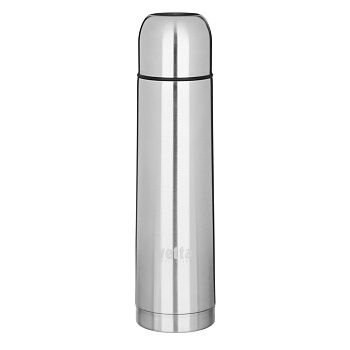 VETTA Термос 1,00л "Буллет" для напитков, серебристый, нержавеющая сталь