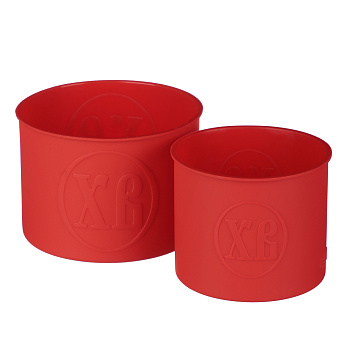 VETTA Набор форм силиконовых для кулича 2пр, 10х8см, 13х9см