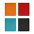 Бизнес тетрадь 17х20,5см, 96л в клетку, сшивка нитью, обложка искусственная кожа ПУ, 4 цвета