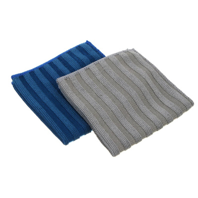 Салфетки универсальные для сильных загрязнений тм VETTA, 2 шт, 30х30см, микрофибра 300г/кв.м., 2 цв.