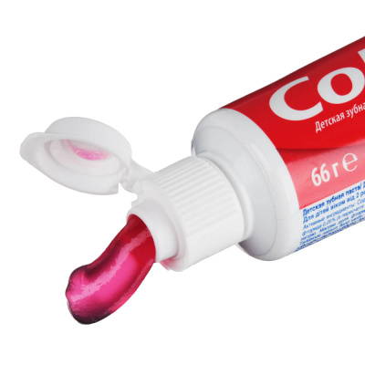 Зубная паста COLGATE Доктор Заяц вкус Клубники, 50 мл