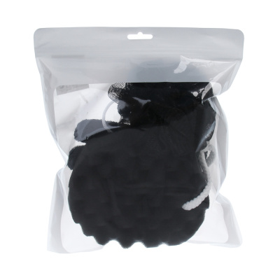 ЮL Набор 3 штуки: губка поролон, перчатка скрабер, мочалка шар, 2 цвета, МС24-09